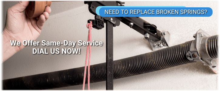 Broken Garage Door Spring Jacksonville
